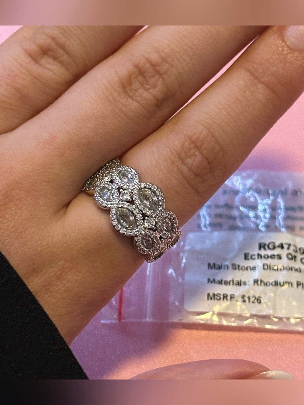 Bomb Party OG Ring “Echoes of Glory” Size 7 Brand New!